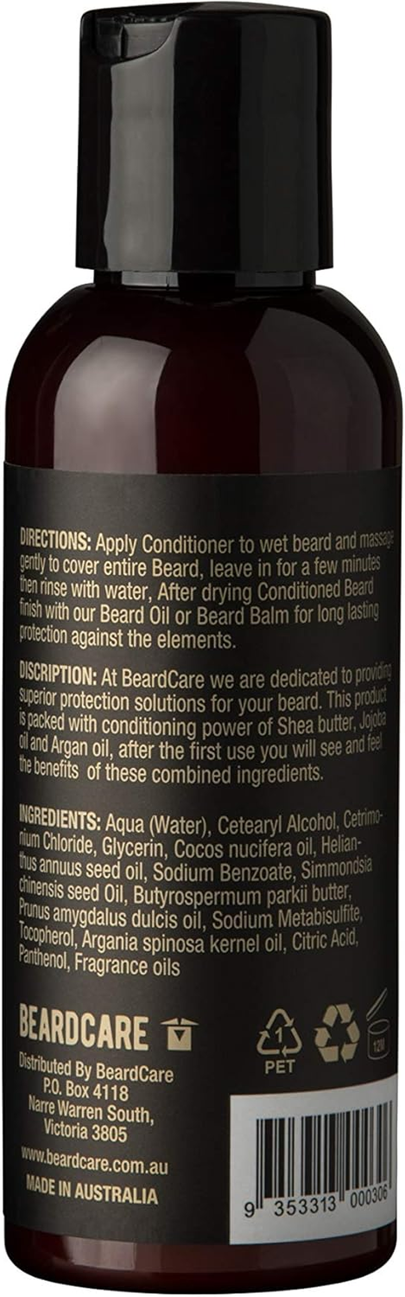 Beard Shampoo and Beard Conditioner Set Natural Growth, Beard Grooming and Skin Care by Beardcare - (125Ml Each) image number 5