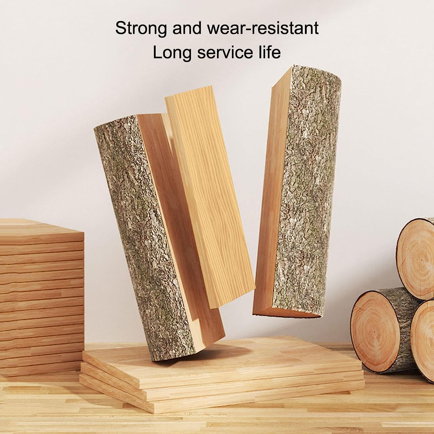 Wall-Mounted Cat Climber Set Cat Wall Shelves Cat Condo Wood Indoor Cat Tower with Cat Shelves image number 6