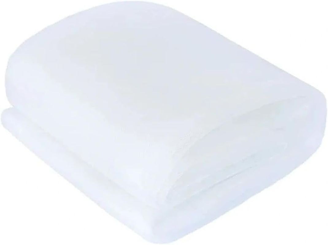 Mosquito Net Cloth Fabric, DIY Insect Pest Barrier Mesh Nets for Porch/Outdoor/Bed/Wedding, White 60X120In image number 4