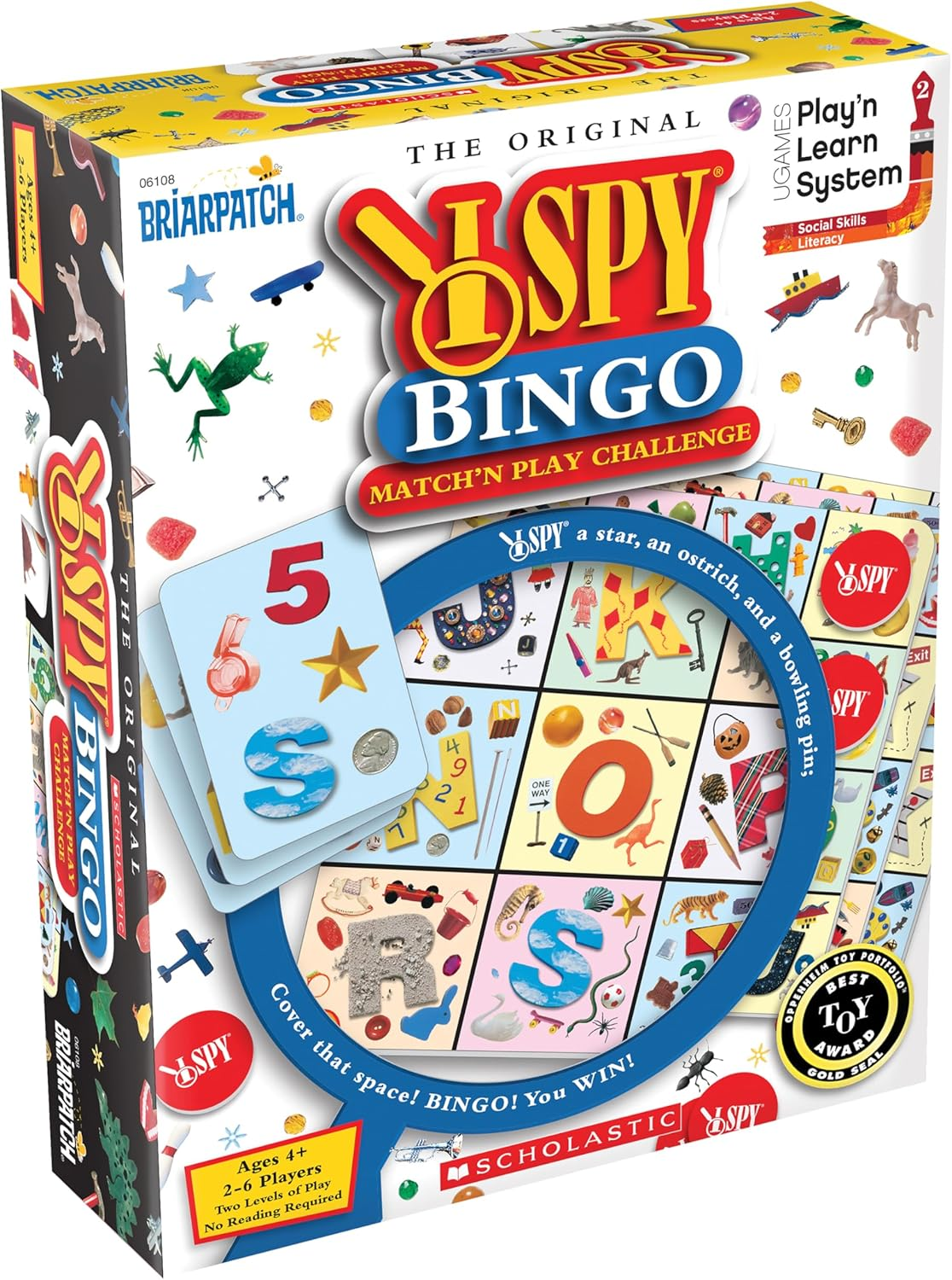 Briarpatch, I Spy Original Bingo Game