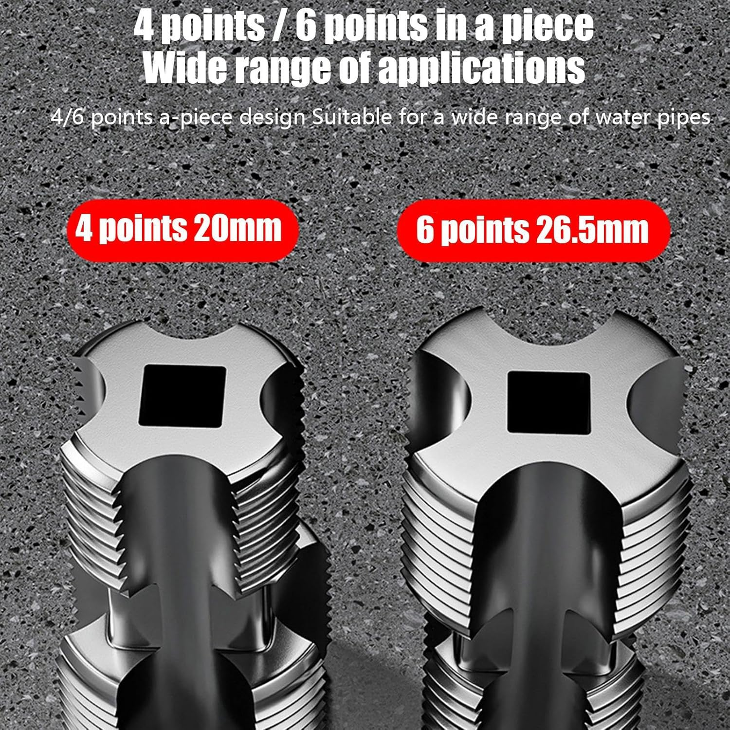 Pipe Threader Kit | Plumbing Maintenance Set | Industrial Automotive Use Pipe Threading Tool Set with Ergonomic Handle for Plumbing Repair image number 5