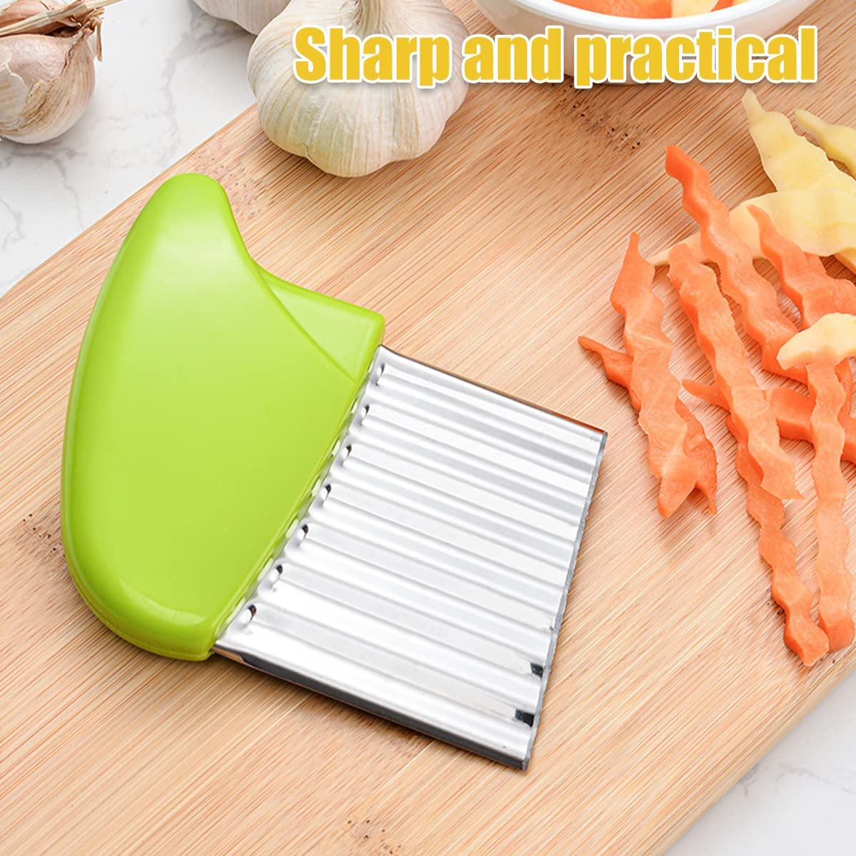 6 Pieces Kids Knife Set for Cooking and Safe Cutting Veggies Fruits, Montessori Kitchen Tools for Toddlers, Chopper, Cutting Fruit and Vegetable image number 2