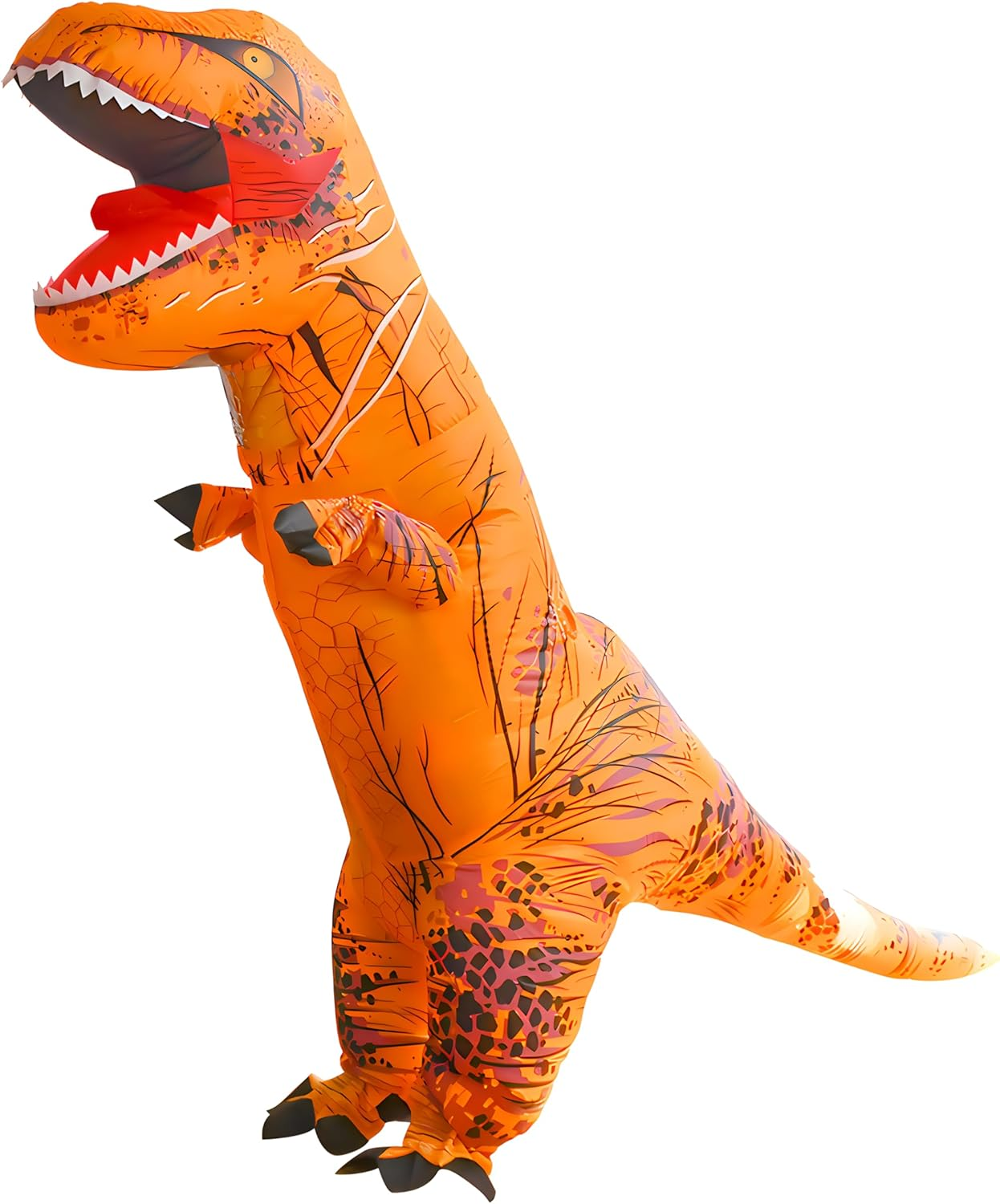 Inflatable Dinosaur Costume Adult High Strong Shape, Super Domineering, Halloween Inflatable T-Rex Costume Suitable for Party, Gifts