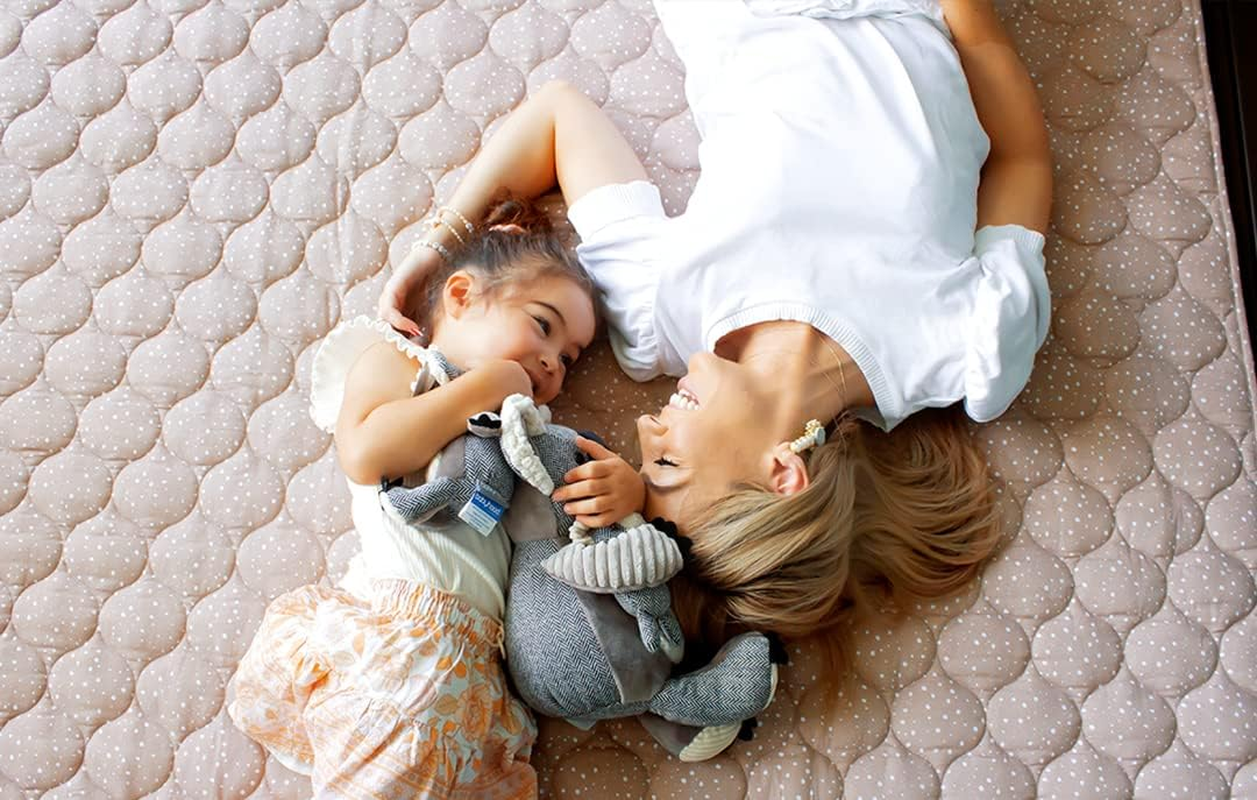 Babyhood Baby Play Mat, Nude Pattern