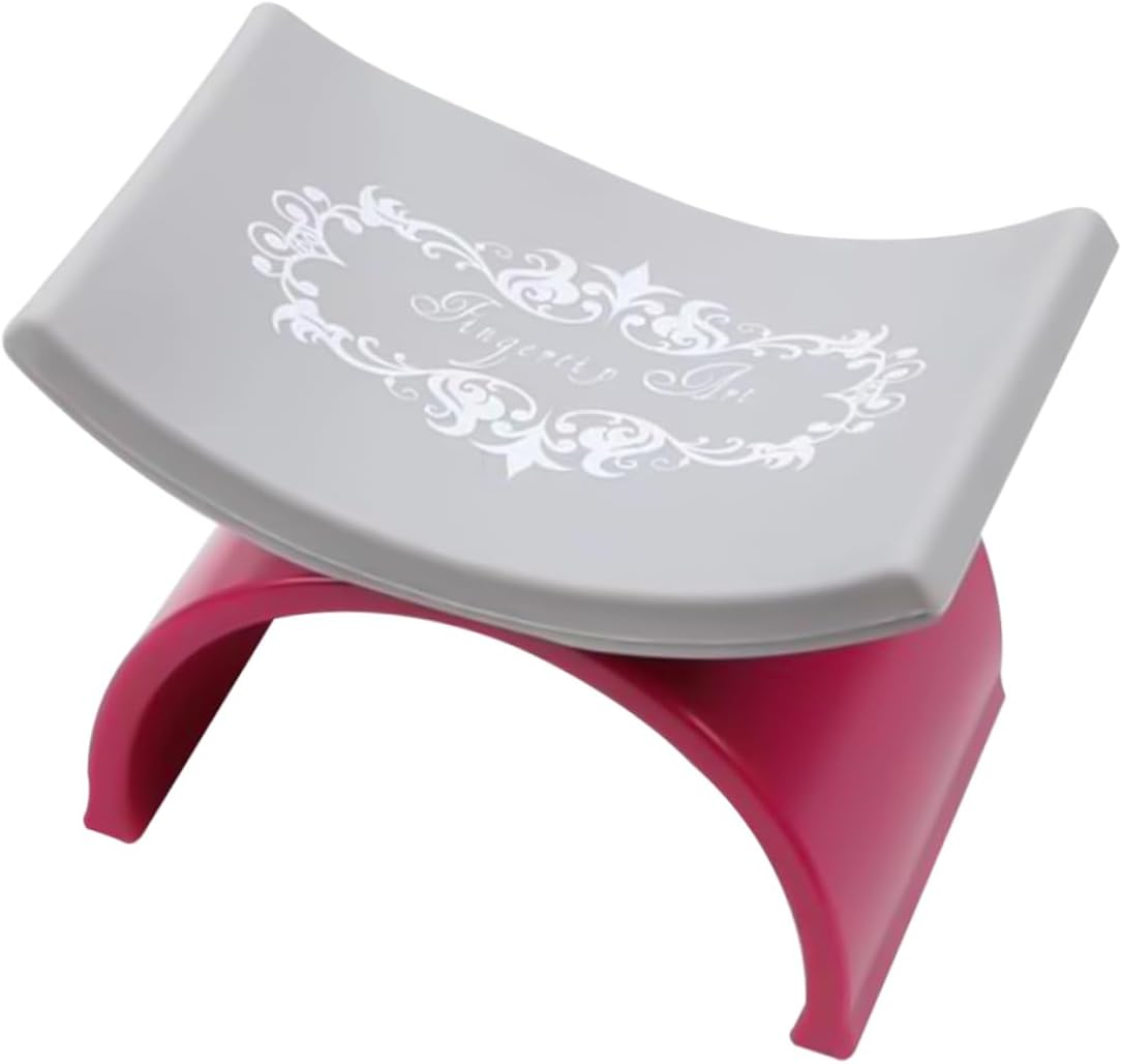 DONFAMDS Portable Silicone Manicure Hand Pillow U Shape Nail Rest Cushion Soft Removable Hand Support for Nail Techs and Salon Use image number 4