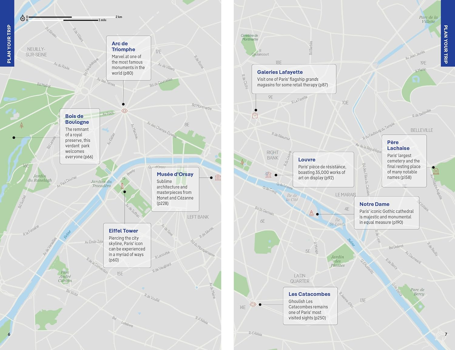 Lonely Planet Paris: Detailed Itineraries | Travel like a Local | Insider Tips | Covers Eiffel Tower, Champs-&Eacute;lys&eacute;es & Grands Boulevards, Louvre & Les Halles and More image number 4