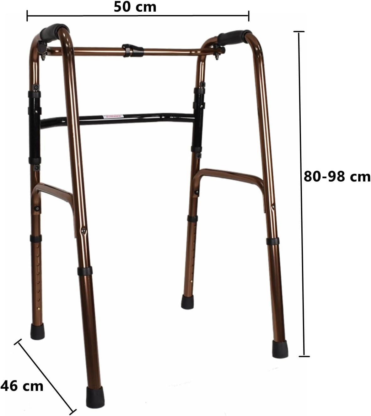 Aluminum Walker for Seniors, Lightweight and Adjustable Height image number 1