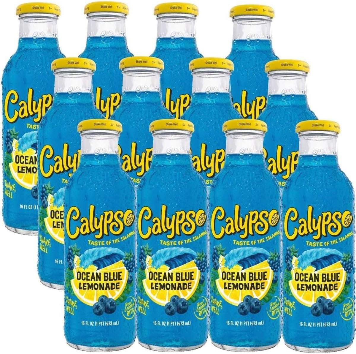 Calypso Ocean Blue Lemonade Drink 473 Ml (Pack of 12) image number 1