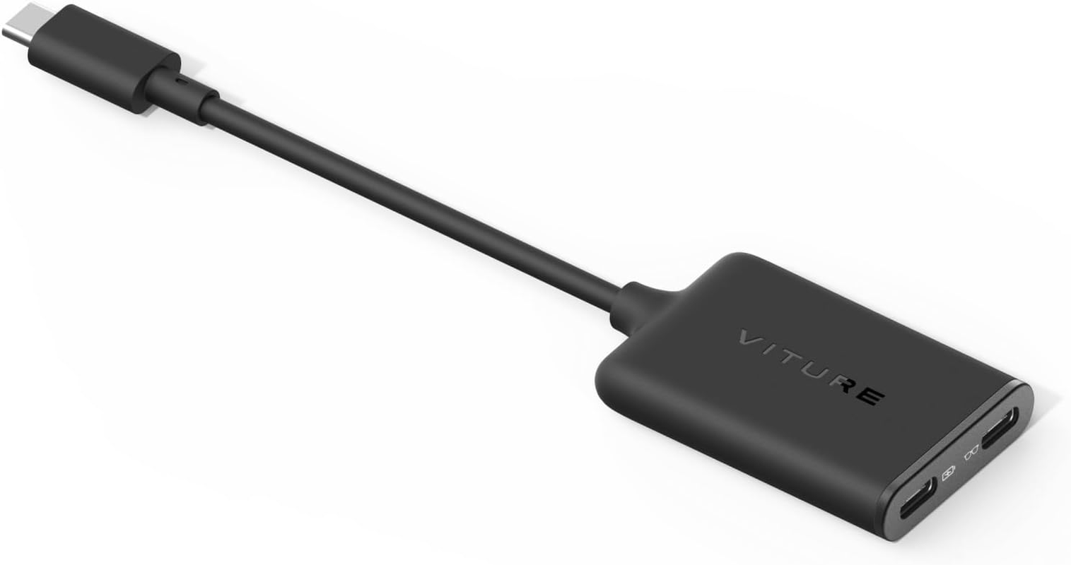 VITURE USB- C XR Charging Adapter for USB-C Iphone, Enabling Multi-Screen, Enhanced 3Dof, Spatial 3D, VR Video Features, Fits Iphone 17/16/15, Charge and Play for Other Devices image number 5