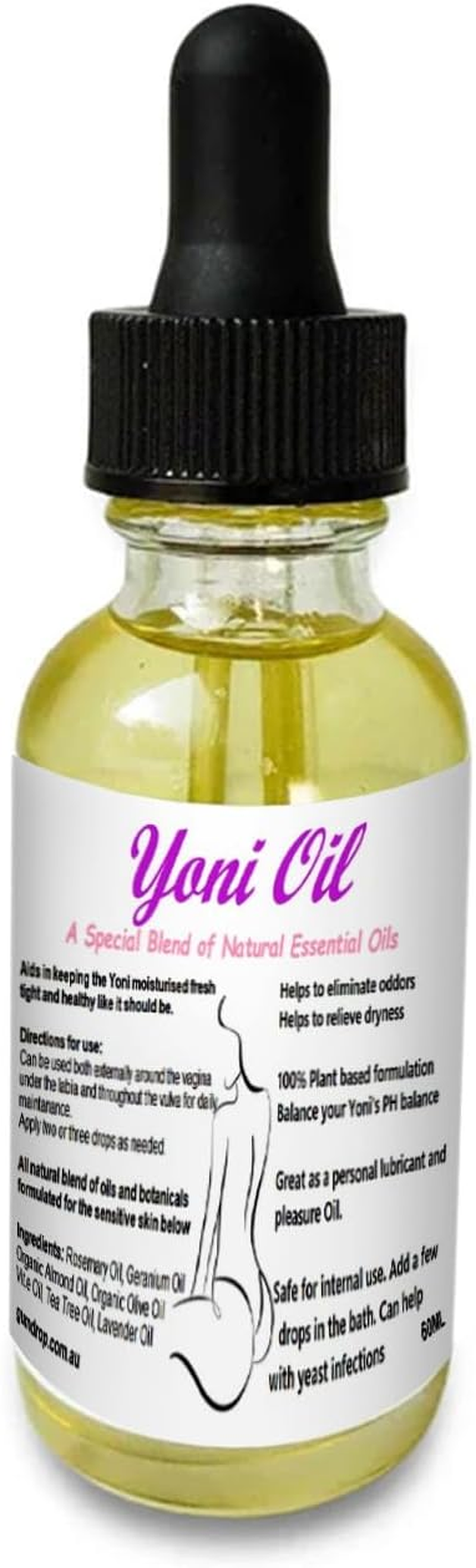 YONI OIL All Natural, Detox, Tightening, Cleansing 60Ml