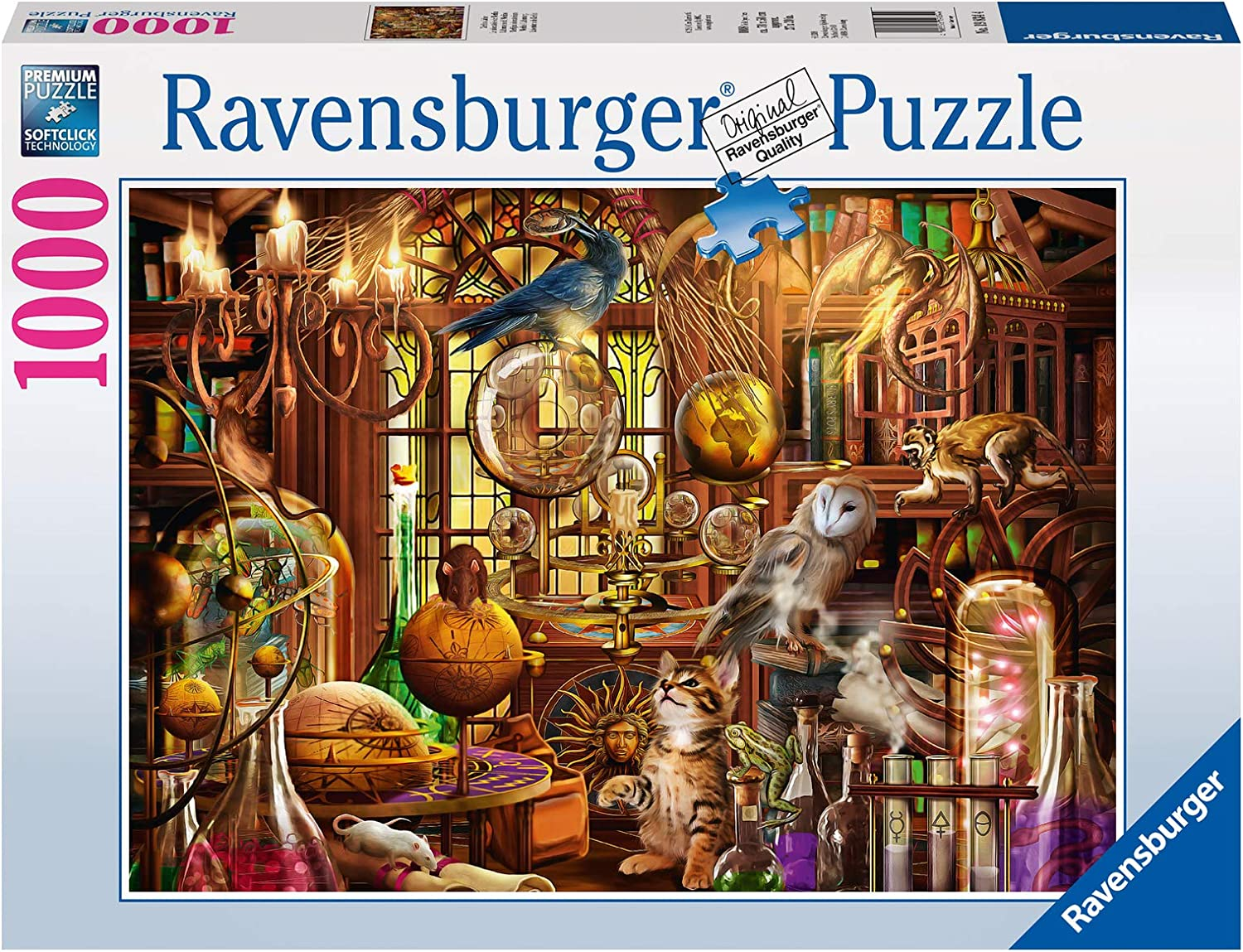 Ravensburger Ravensburger - Merlin'S Laboratory Puzzle 1000Pc Jigsaw Puzzle image number 5