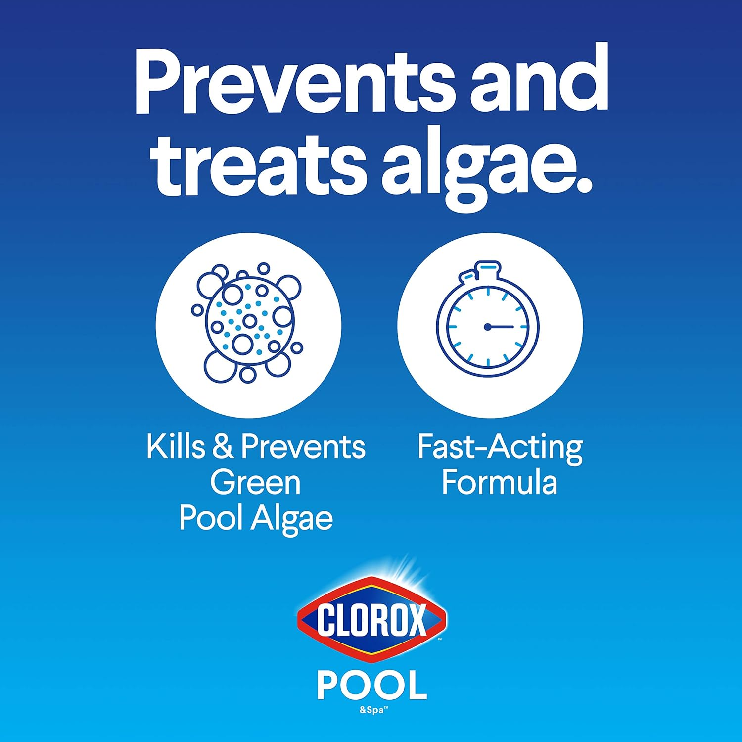 Clorox Pool&Spa Green Algae Eliminator 1-Quart 42032CLX image number 6