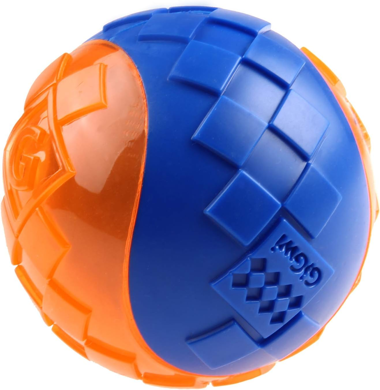 Gigwi Squeaker Ball Dog Toy, 2 Count, Large