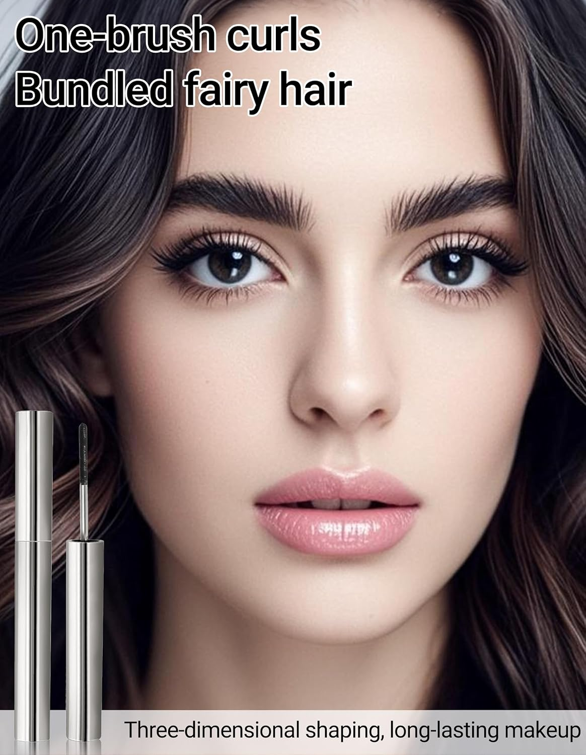 Erinde Eyelash Primer, Volumizing & Lengthening Waterproof Mascara Base, Strengthens Lashes, Smudge-Proof, Long-Lasting, Nourishing Formula for Enhanced Mascara Results, Black - Dark Brown image number 2