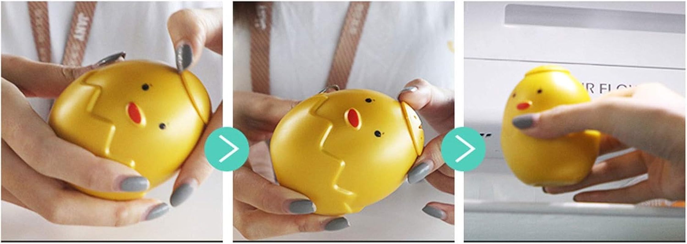 Little Yellow Duck Household Refrigerator Deodorant Deodorant Cleaning Sterilization Disinfection Smelling Odor No Odor