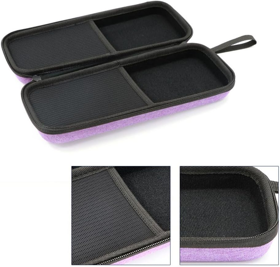 Baluue 1Pc Portable Stethoscope Case with Inner Mesh Pocket Shockproof Storage Bag Compatible with Litш Compact Design for Easy Carrying Pouch for Accessories Options - Red image number 7