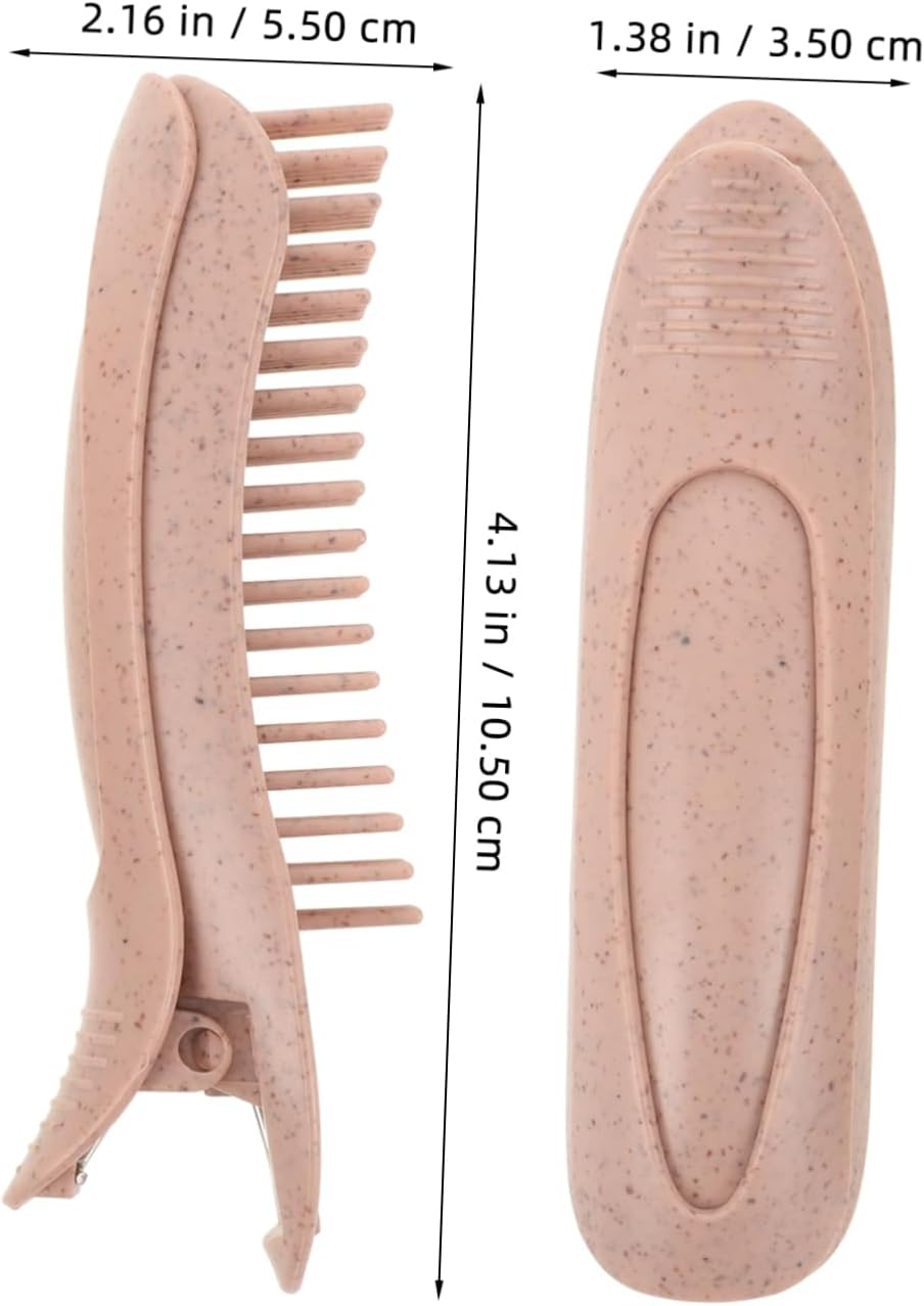 Beatifufu 2Pcs Hair Root Clip Natural Fluffy Volumizing Root Clips for Bangs Styling Tool for Hair Volume image number 3