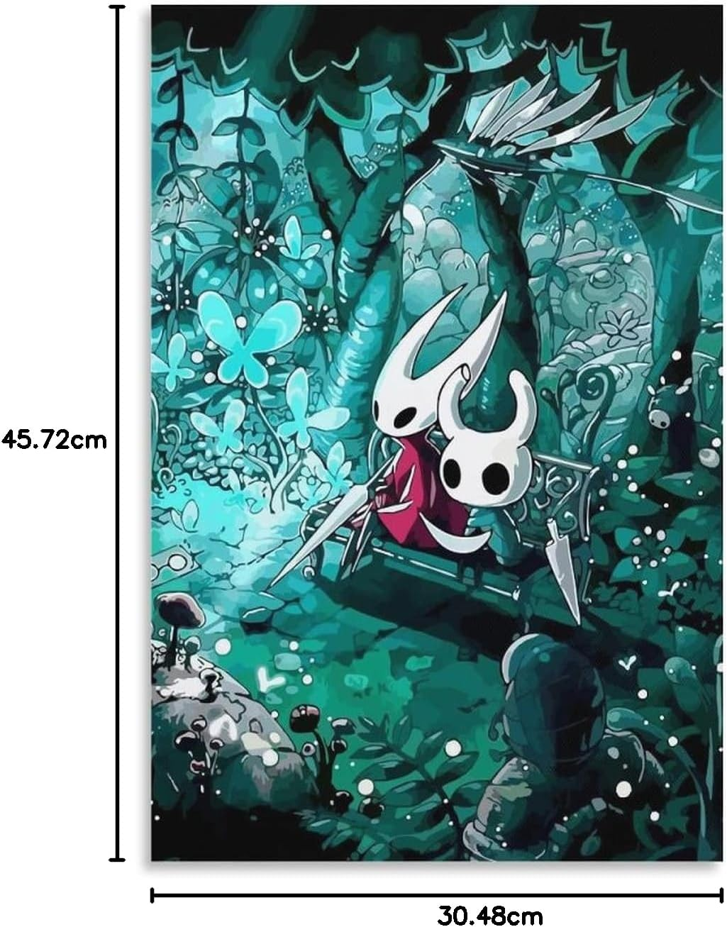 Hollow Knight Posters & Prints on Canvas Wall Art Poster for Room Decor Unframe 12X18Inch(30X45Cm) image number 2