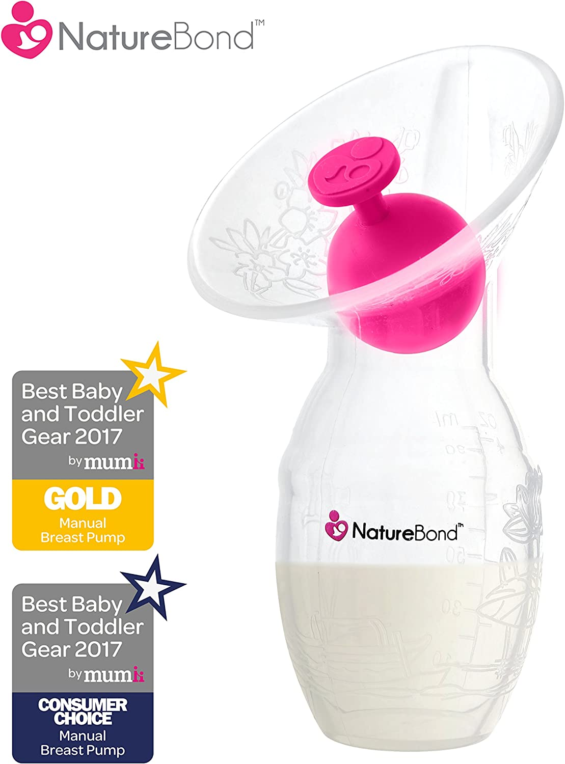 Naturebond Silicone Breast Pump Stopper image number 4