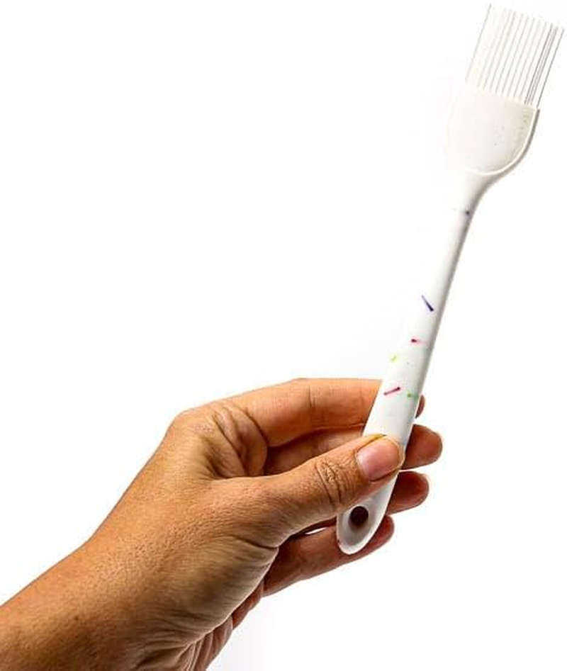 Sprinks Silicone Pastry Brush | Small Kitchen Utensil | Heat Resistant BPA Free | Stain Resistant Dishwasher Safe | Perfect for Cooking Baking image number 4