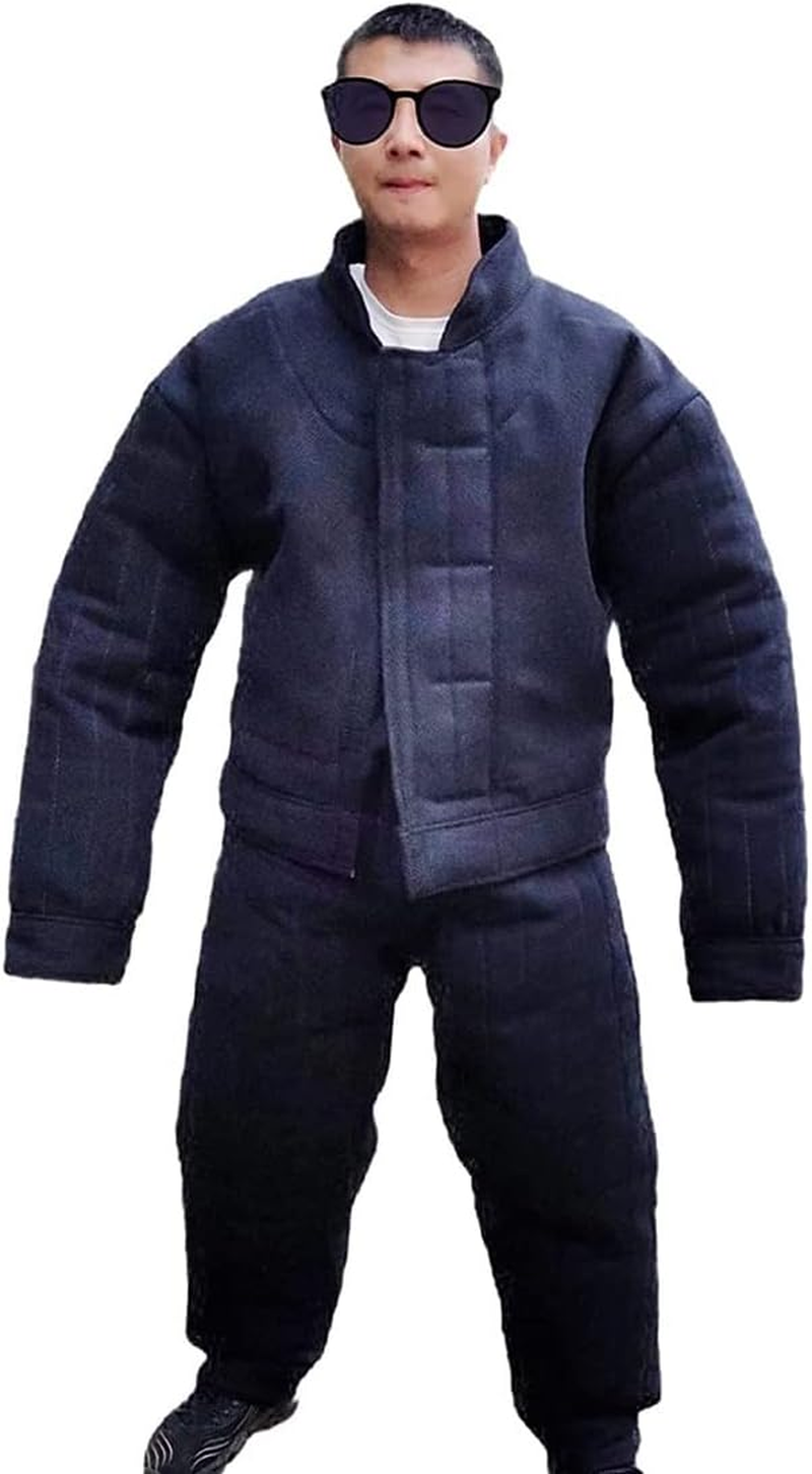 Dog Training Suit, Training Dog Protective Clothing, Professional Anti-Dog Bite Clothing, Police Dog Training Bite Suit Jacket, for Medium Large Dogs Bite Training,S image number 6