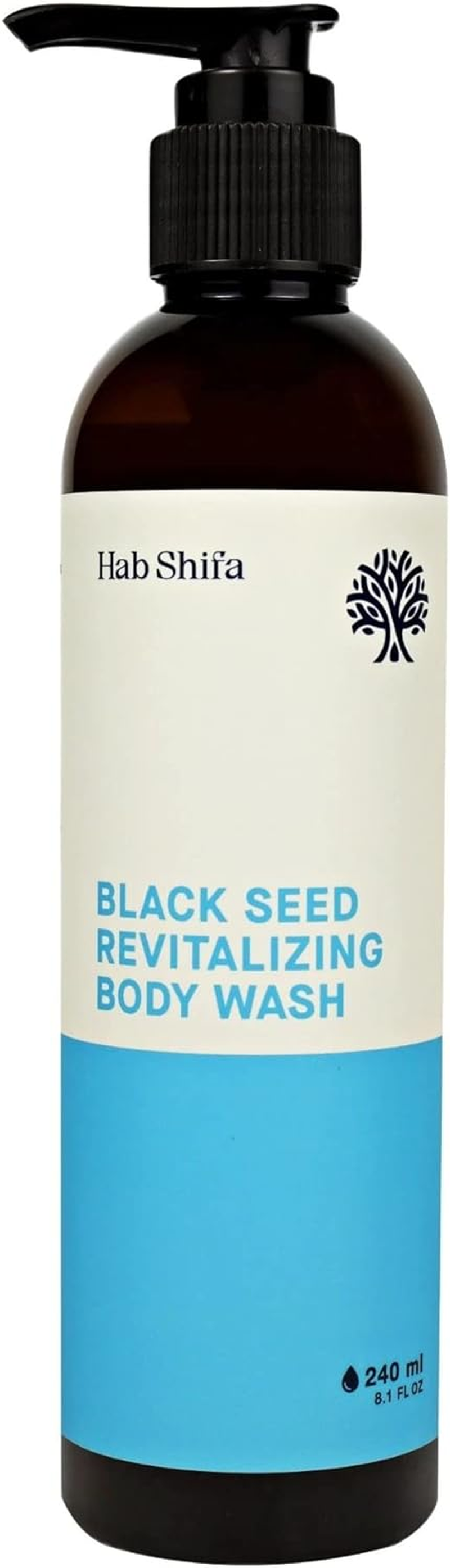 Hab Shifa Black Seed Revitalizing Body Wash 250 Ml, Clear/White image number 3