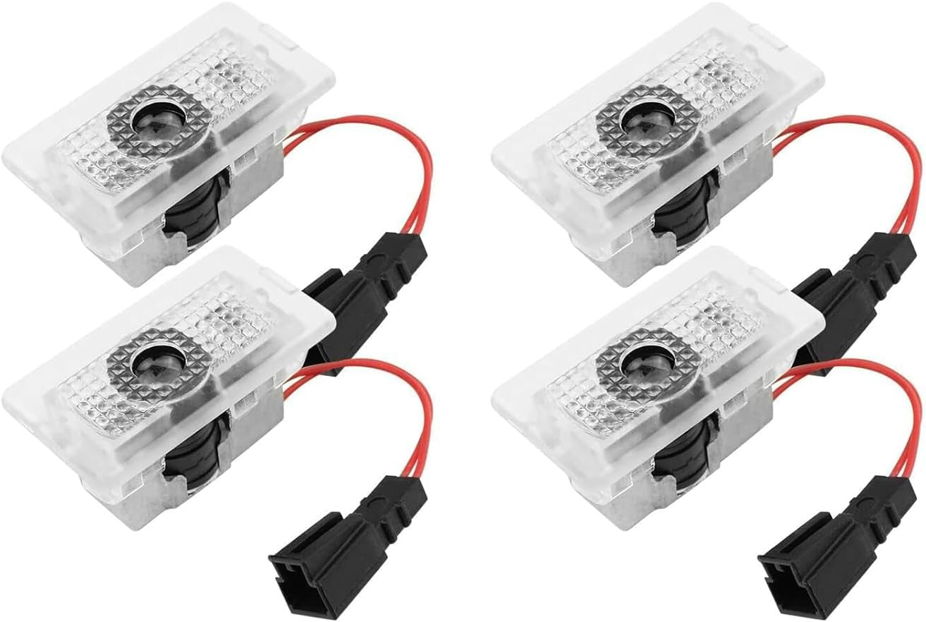 Upgraded Tesla Puddle Lights 4 Pcs for Tesla Model 3/Y/S/X Highland Accessories LED Logo Projector Car Door Lights image number 4