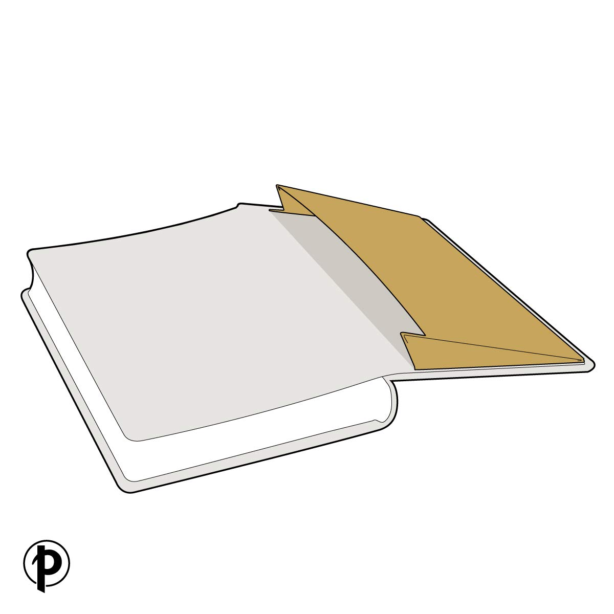 Kuro Mini Unlined Hardcover Journal image number 1