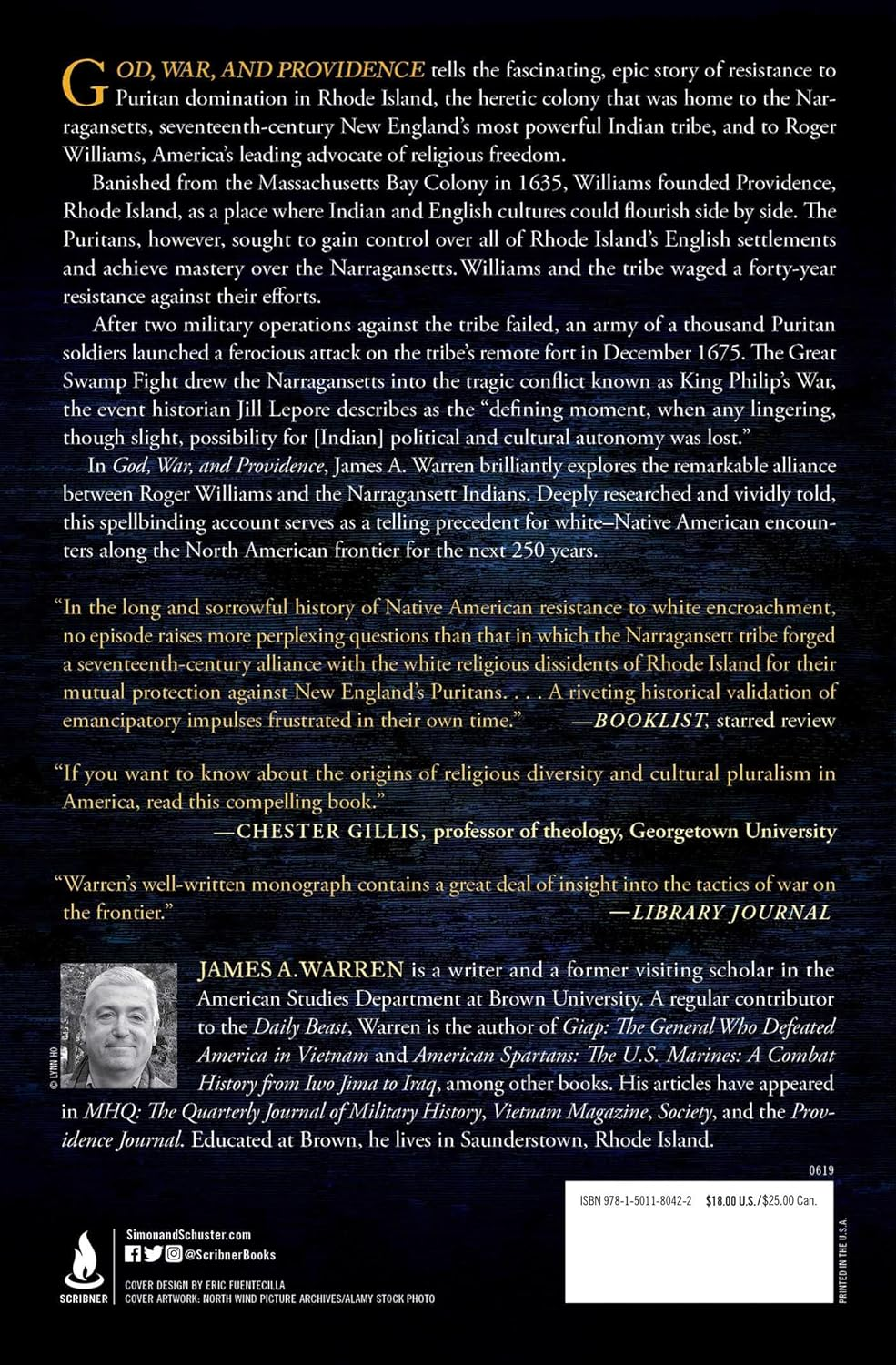 God, War, and Providence: the Epic Struggle of Roger Williams and the Narragansett Indians against the Puritans of New England image number 1