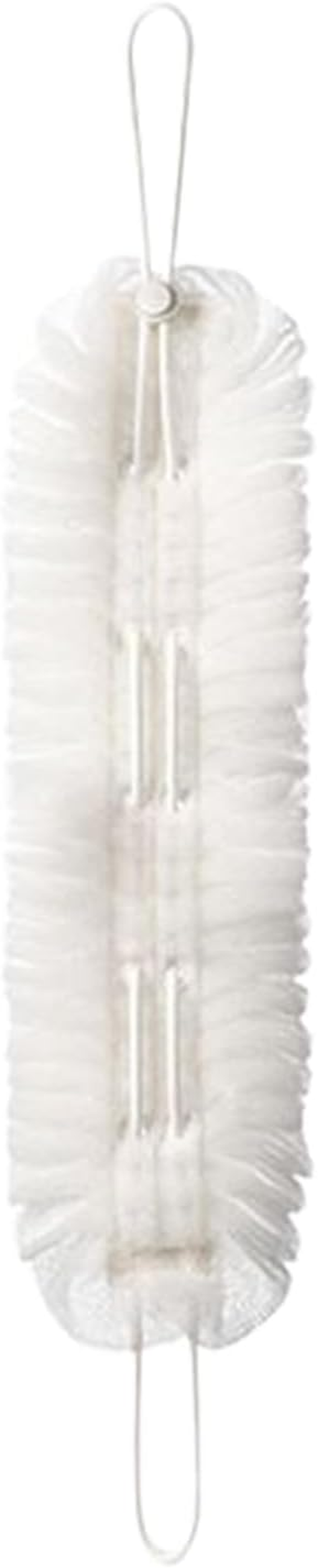 Back Washer for Shower,2 in 1 Shower Loofah | Sponge Scrub with Rope Handles for Dead Skin Removal Home Travel Spa Girls Boys Men