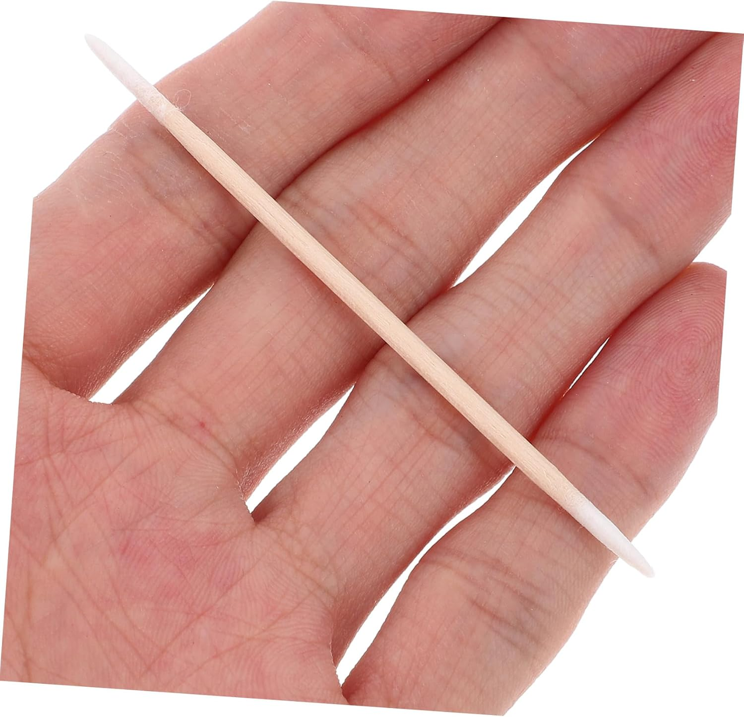 KICHOUSE Makeup Wipes Brow Tint Double Pointed Cotton Swabs Soft Gentle for Electronics Jewelry Cleaning image number 3