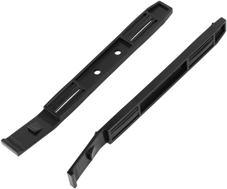 10 Pairs Hard Drive Rails Chassis Cage Accessories Drive Bay Slider Plastic Rails for 3.5 to 5.25 Hard Drive Tray image number 1