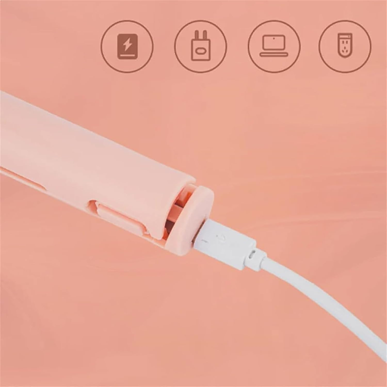 Mini Dual Purpose Curling Iron, Portable Travel Curling Iron, Suitable for Short Hair and All Hair Types (Pink1, 1) image number 4