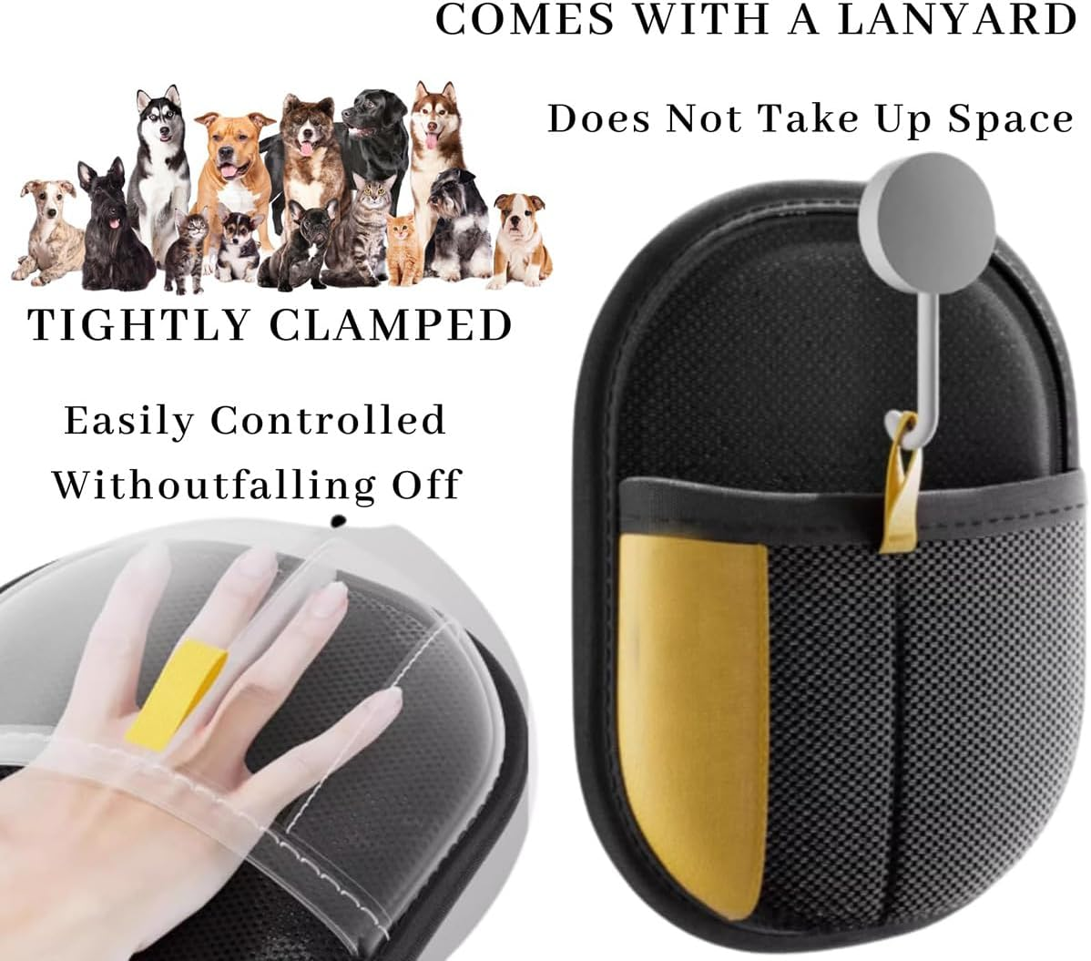 Magic Brush Pet Hair, Reusable Electrostatic Pet Hair Remover Glove,The Magic Brush Pet Hair Remover, Anti-Static, Suitable for Dogs & Cats, Sofas, Car Seat (2 Pcs) image number 3