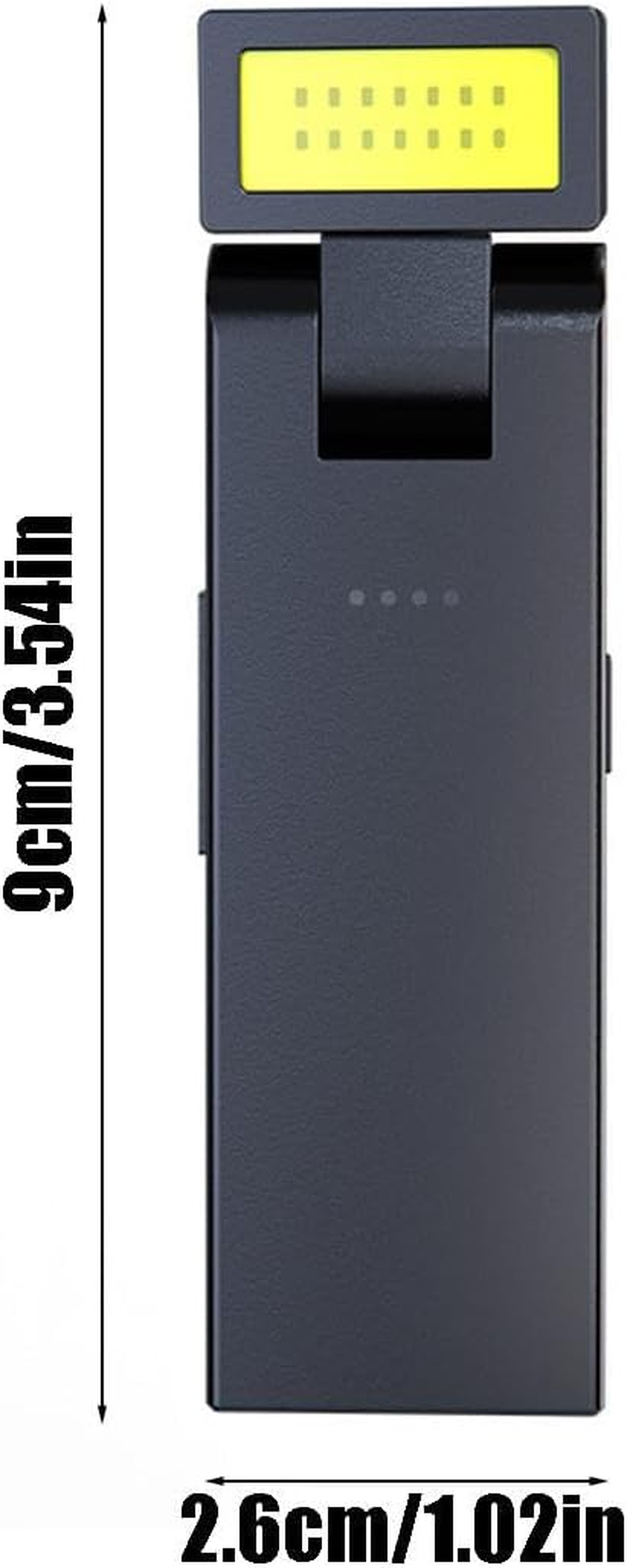 USB Rechargeable Maintenance Light with Magnetic Pen Clip Multi Function Strong Light Flashlight image number 3