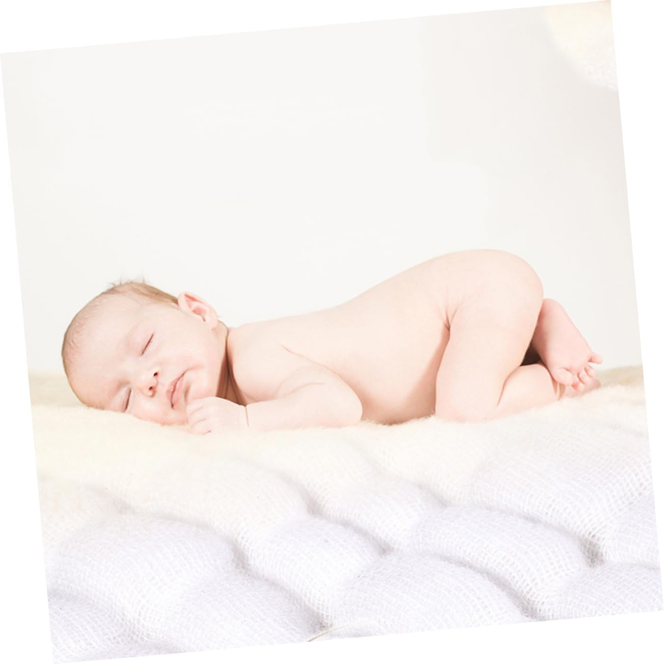 Totority 5Pcs Pure Cotton Newborn Nappies Diapers Essential Newborn Shower Reusable for Years image number 2