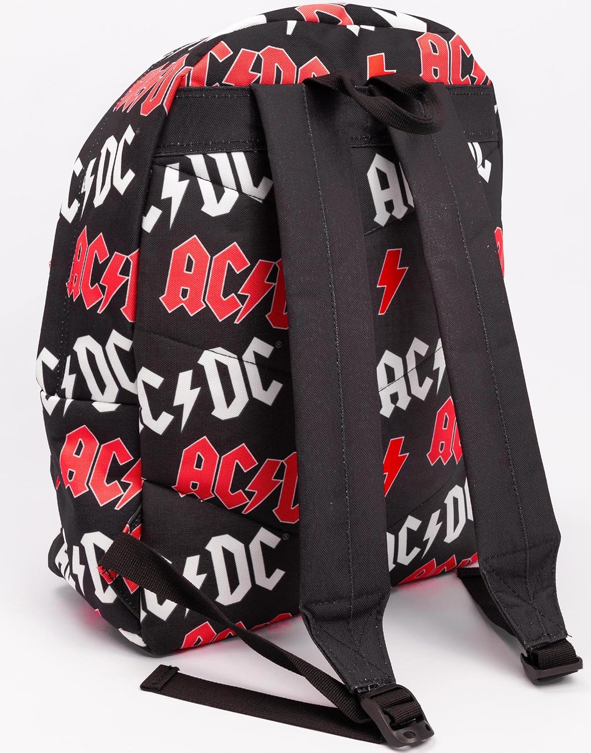 AC/DC Backpack Adults Teens Music Band Lightning Rucksack 16&rdquo; One Size