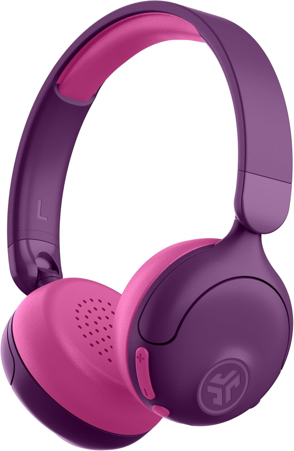 Jlab Jbuddies ANC 2 in 1 Wireless + Wired Kids Headphones, Active Noise Canceling and Be Aware Modes, Safe Volume Settings, 50+ Hours Playtime, Adjustable, Blue/Red