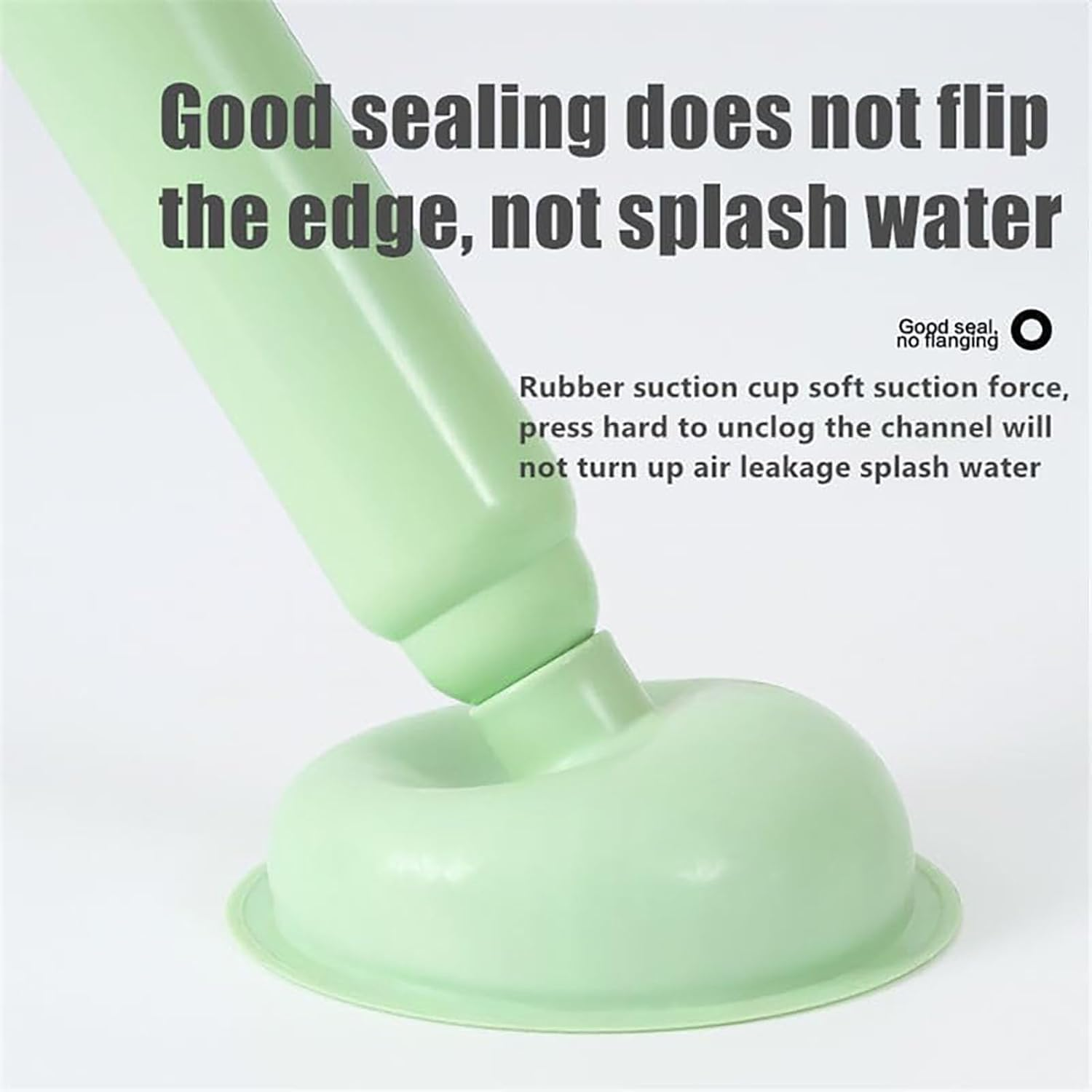 High Pressure Toilet Unblock One Shot, Household High-Pressure Toilet Plunger Kits,Toilet Pipe Plunger High Pressure Air Drain Clog Remover Plumbing Tool for Bathroom Kitchen (Green, One Size)