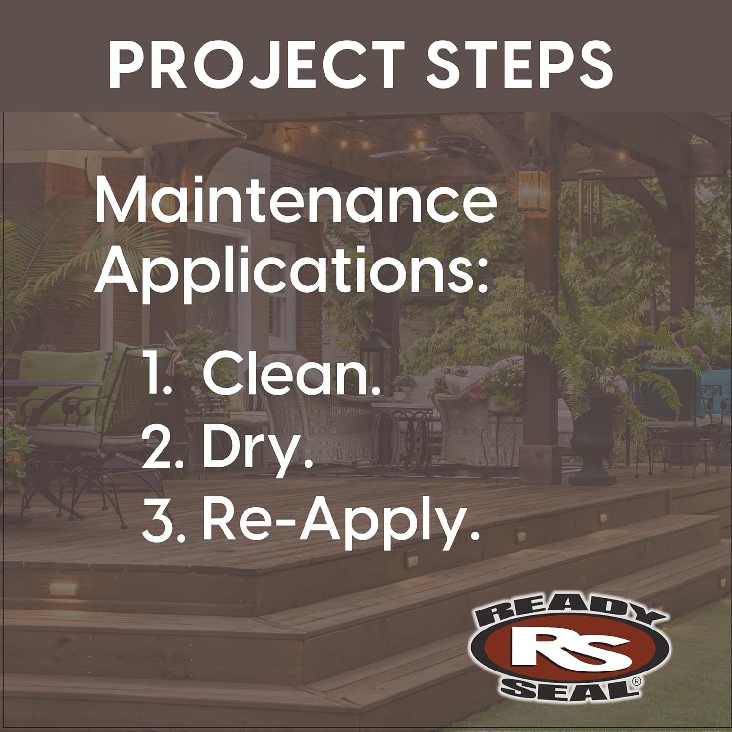 Ready Seal 130 1-Gallon Can Mahogany Exterior Wood Stain and Sealer image number 5