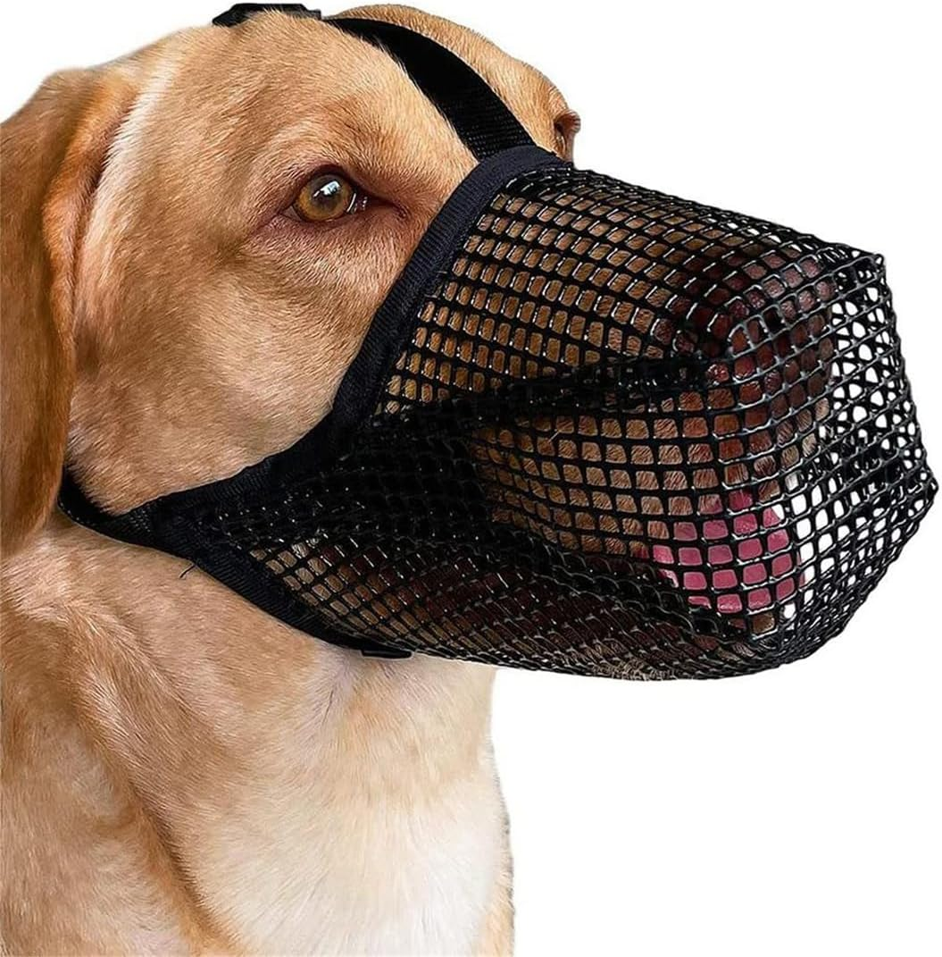 Muzzle for Large Dogs, Breathable Pet Mask, Dog Training for Small, Medium, Large image number 3