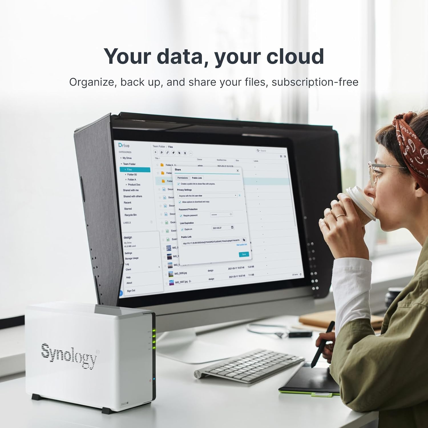 Synology Diskstation DS223J 2-Bay 3.5" Diskless 1Xgbe NAS (Tower), Realtek RTD1619B, 1GB RAM DDR4, 2 X USB3.2, 2 Yr Wty image number 6