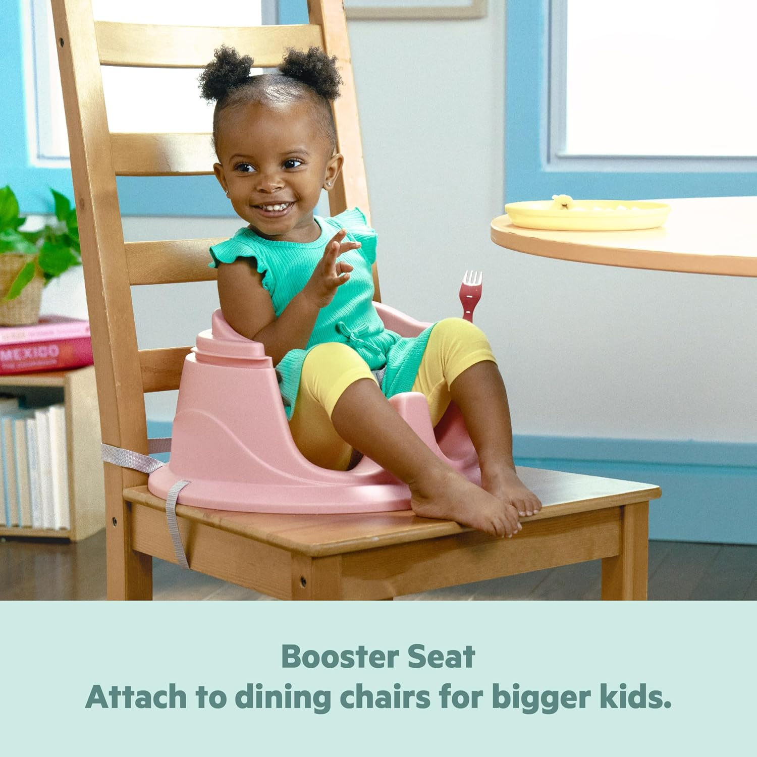 Bright Starts Disney Princess Superseat, Fun Baby Seat for Sitting Up, Playtime, and Meals, Ages 4 Months to 4 Years, Pink image number 6