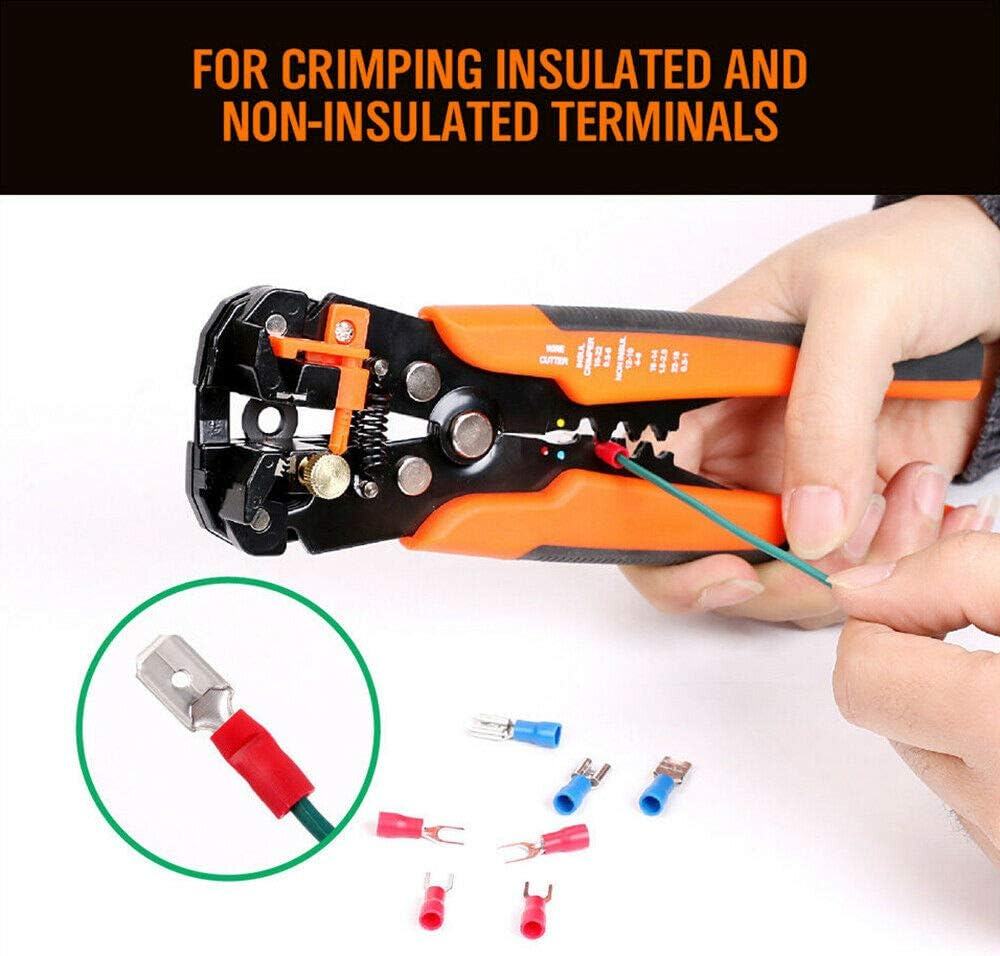 OZSTOCK&reg; Automatic Wire Stripper Pliers Electrical Cable Crimper Terminal Tool image number 5