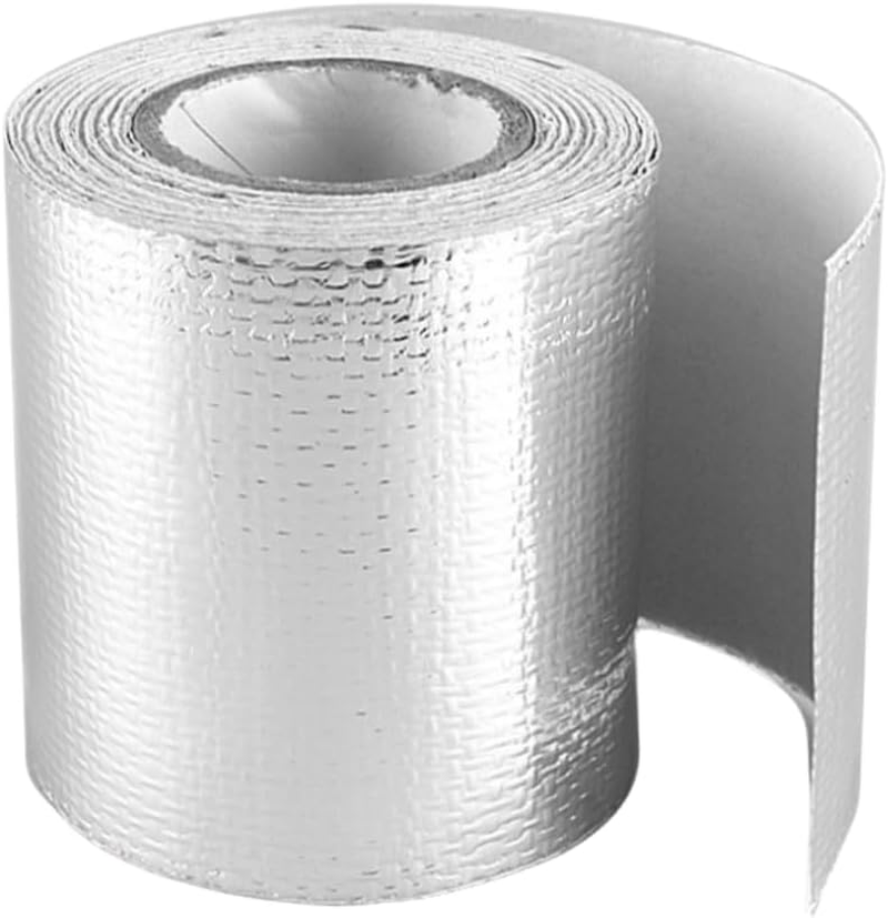 High Temperature Resistant Aluminum Foil Tape, Tin Foil (Silver, 5M*5Cm) image number 5