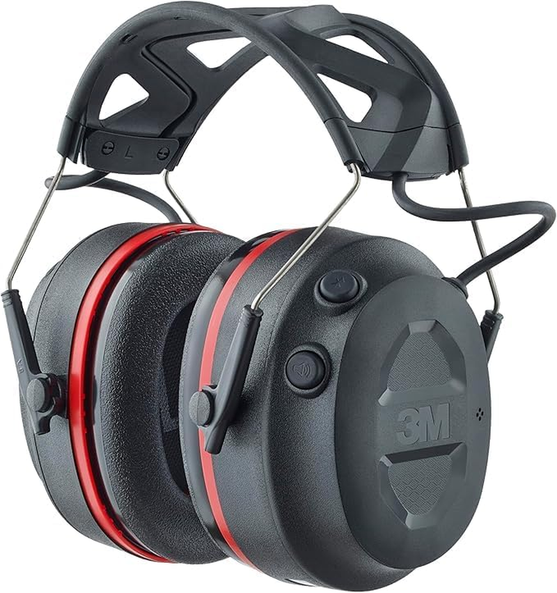 3M Pro-Protect 90545E Bluetooth Ear Defenders SNR Value 30 Db Black, Black, One Size