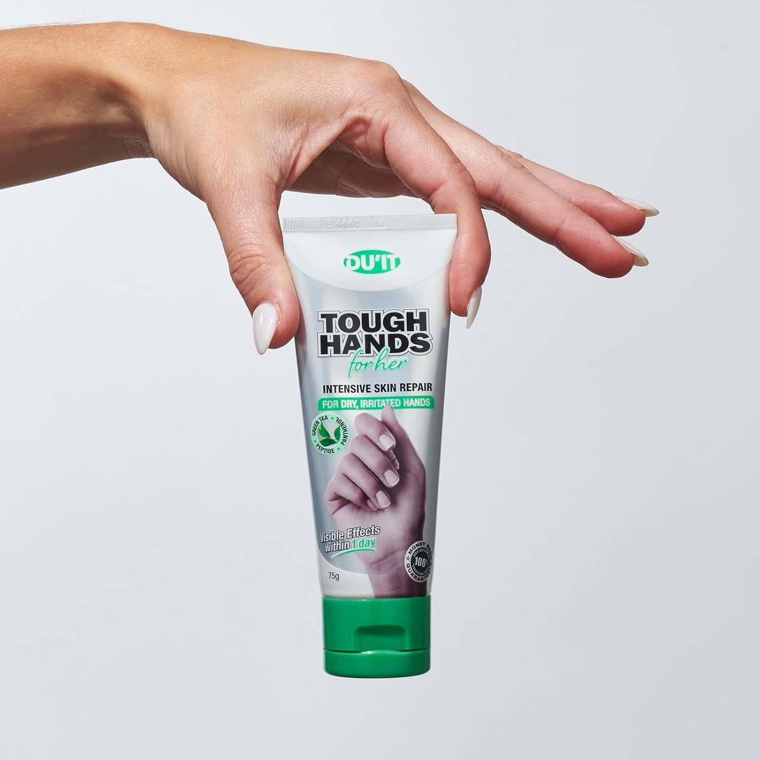 DU'IT Tough Hands for Her Green Tea Hand Cream 75G image number 2