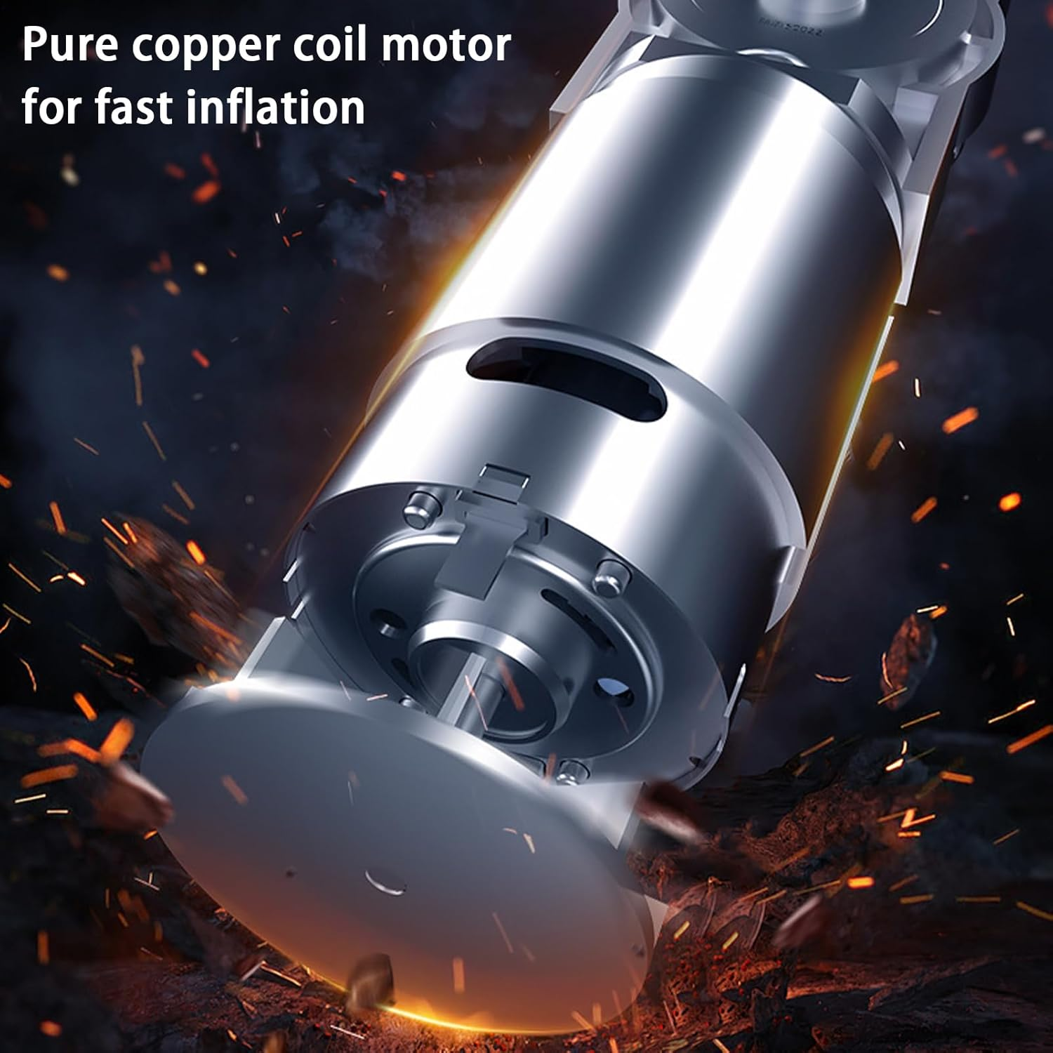 Tire Inflator, Cordless Air Pump, 150Psi Tyre Cordless Gauge Pressure Electric for Automotive Wheel Car Bike Motorcycle Balls Bicycle Truck image number 4