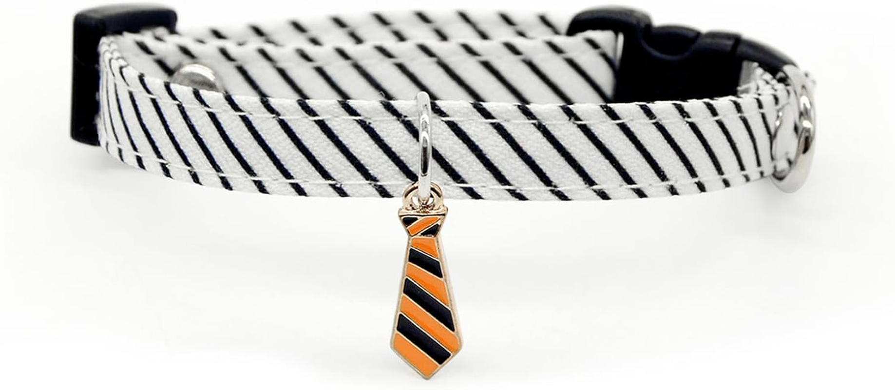 HOWWFALY Dog Collar and Cat Chain Necklace Adjustable Tie Necklace for Small Pets Cats Kitten Pupp (Red, S) image number 4