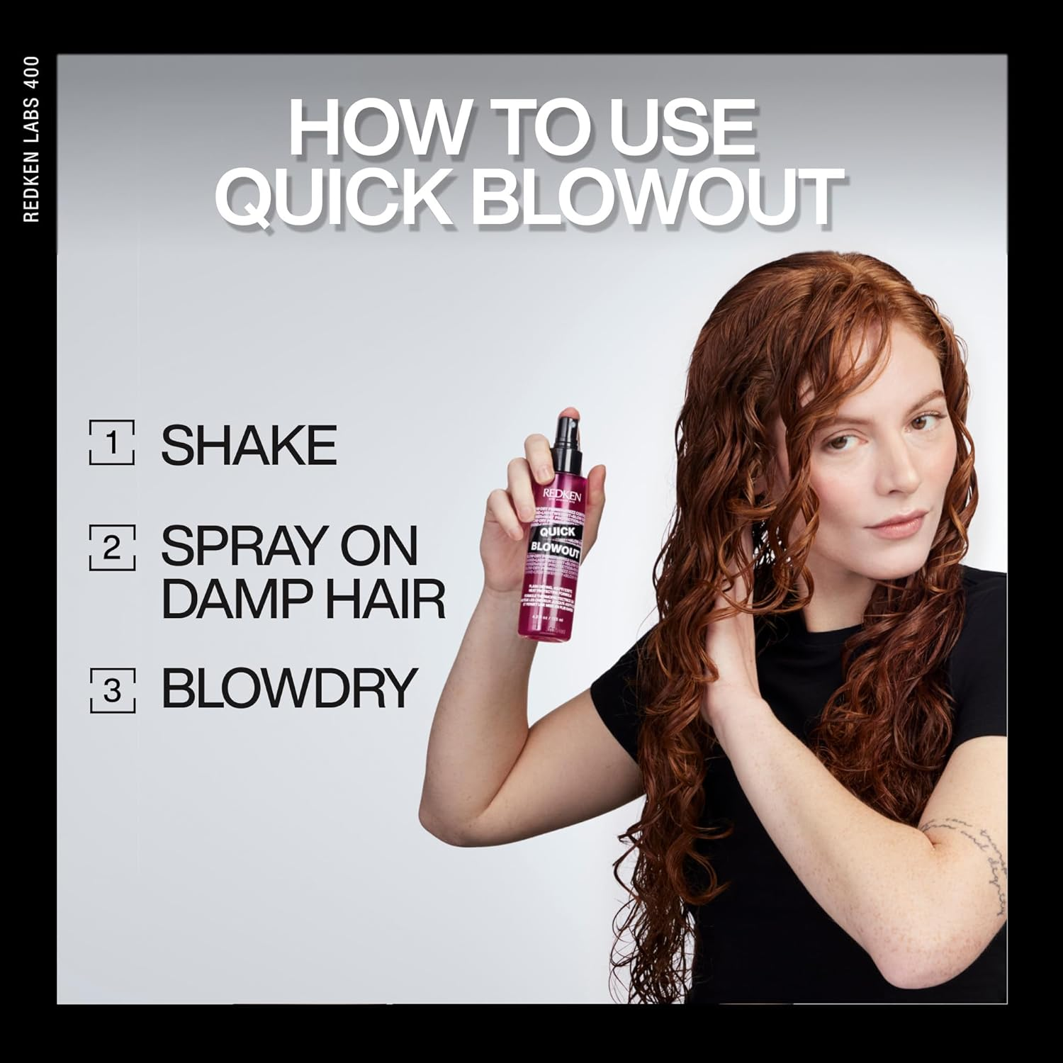 Redken Quick Blowout Heat Protecting Spray 125Ml image number 4